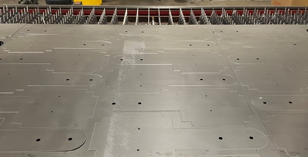 Laser Cutting - Full Sheet Layout_Nesting